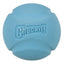 Light blue Chuckit! high-bounce durable rubber dog toy ball for fetch. Featuring a pebbled texture for easy grip and smooth recessed channels, this launcher-compatible ball is designed for active outdoor play. Its high-visibility color and heavy-duty natural rubber construction make it an ideal, long-lasting toy for high-energy dogs and interactive games of catch.