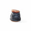 Classic Equine Dally Wrap featuring 1" wide black inner tube rubber coiled for saddle horn protection. This durable roping accessory is designed for team roping and ranch work, providing a secure grip and preventing wear on the horn. Shown as a compact roll with a textured black finish and a tan core, these essential rubber wraps are a must-have for any western roper's gear bag.