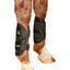 Classic Equine MagNTX Tendon Wraps in black mesh shown on a horse's lower legs. These magnetic therapy boots feature secure hook-and-loop closures and a breathable design to aid equine recovery from bowed tendons and splint injuries. High-quality horse health gear designed to improve circulation and reduce inflammation, making it an essential tool for performance horse rehabilitation and injury prevention.