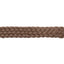 Classic Equine Wide Nose Mule Tape Halter and 8ft Lead in a rich brown color. This detailed view showcases the high-quality, flat braided construction designed for durability and horse comfort. A premium piece of equestrian gear, this mule tape halter is a must-have for Western riders and horse trainers seeking reliable, professional-grade tack.
