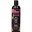 EQyss Mega-Tek Pet Rebuilder 16oz bottle. This professional-grade coat rebuilder and hair strengthener repairs damaged skin, fur, and paw pads. Features a sleek black bottle with pink typography and tropical hibiscus accents. Stimulates hair growth and restores health to your pet’s coat. Ideal for dogs, cats, and horses needing skin repair or a thicker, stronger coat.