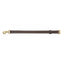 Martin Saddlery 1-inch Biothane Tiedown Strap in rich chocolate brown. This durable, waterproof horse tack features solid brass hardware, a heavy-duty snap hook, and an adjustable buckle for a perfect fit. Engineered with a 1000 lb break strength, this high-performance equestrian gear is ideal for barrel racing, roping, and everyday Western riding.