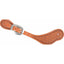 Martin Saddlery Men's Basket Stamped Leather Spur Straps crafted from premium light tan skirting leather. These western spur straps feature intricate hand-tooled basketweave stamping, decorative scalloped borders, and a sturdy stainless steel oval buckle. Designed for durability and classic cowboy style, they are essential equestrian gear for ranching or western horse show performance. Adjustable holes ensure a secure fit over any riding boot.