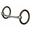 Professional's Choice Equine O-Ring Signature Snaffle Bit featuring a 5 1/4" jointed mouthpiece with a copper inlay and large 3" dark O-rings. This high-quality loose ring snaffle bit is designed for horse training and clear communication. The stainless steel mouthpiece with copper encourages salivation and a soft mouth, making it essential equestrian gear for both Western and English riders looking for premium horse tack.