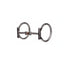 Professional's Choice Equisential 5 1/4" Twisted Dogbone D-Ring Bit featuring a sweet iron twisted wire mouthpiece and central copper roller. This high-quality western horse bit provides precise control and encourages salivation for better responsiveness. Ideal equestrian tack for training or performance, featuring a durable three-piece jointed design and classic D-ring cheeks.