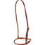 Professional's Choice Half Round Caveson with Buckle 8028HL crafted from premium Hermann Oak leather in a classic medium oil finish. This high-quality Western horse noseband features an adjustable buckle and a sleek half-round design for a professional look and fit. Durable, American-made horse tack ideal for daily training or performance showing.