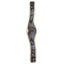Professional's Choice VenTech Contoured Equestrian Jump Girth in chocolate brown with a plush cream liner. This durable TPU shell girth features an anatomical design for horse comfort and freedom of movement. Includes stainless steel roller buckles and a center D-ring for training attachments. High-performance English tack for jumping and eventing, offering a secure and breathable fit.