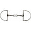Shires French Link Hunter Dee Horse Bit #87683 in polished stainless steel. This double-jointed bit features a curved mouthpiece and flat French link center for ergonomic comfort and gentle tongue pressure. Classic D-ring (Hunter Dee) cheekpieces provide lateral stability and a traditional look, perfect for the show ring or daily training. Durable, high-quality equestrian tack designed for refined control and horse comfort.