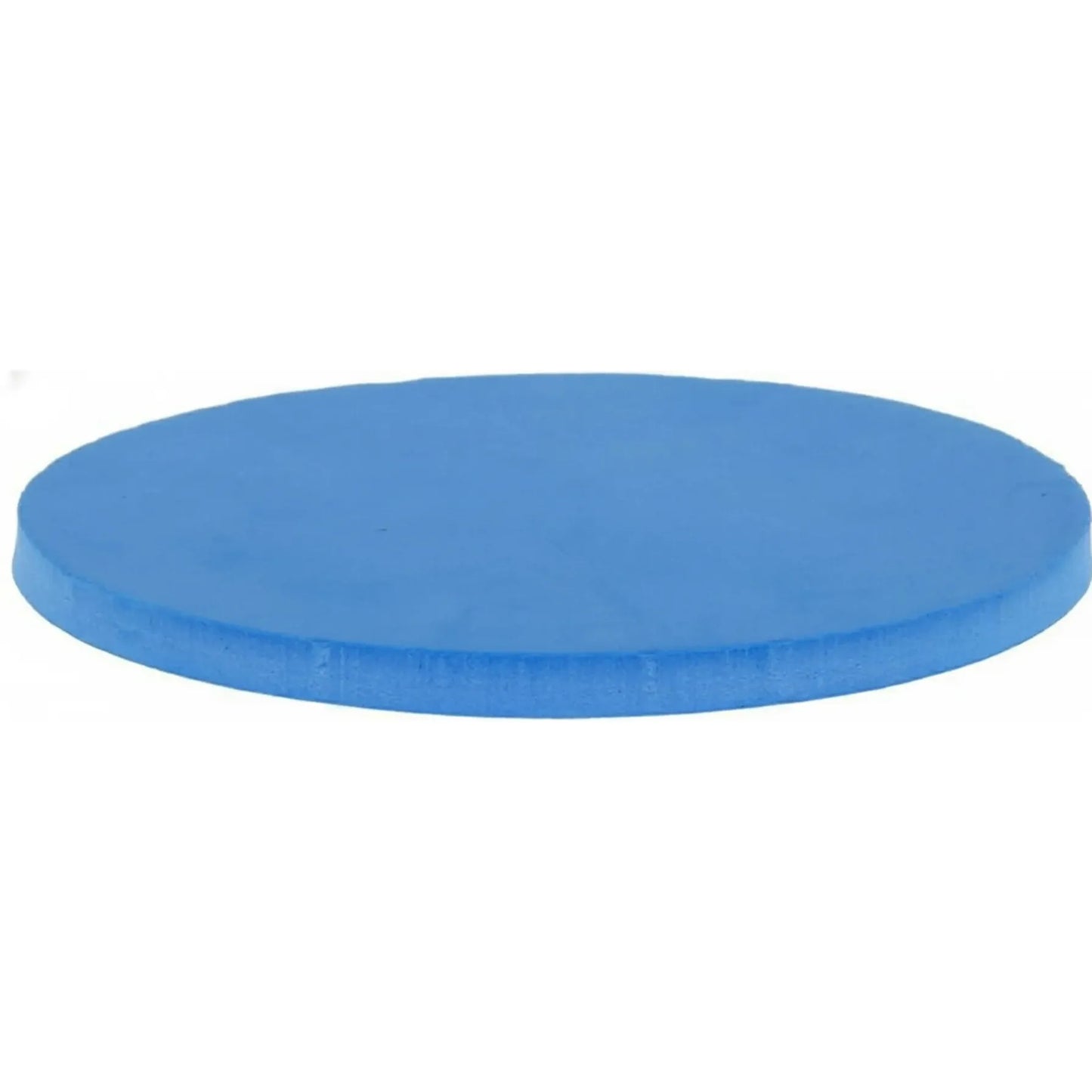 Shires Tubbease blue sole insert, a circular shock-absorbing EVA hoof cushion designed for equine hoof support and recovery. This thick blue pad provides extra comfort inside Tubbease hoof boots, offering relief for horses with sore hooves, laminitis, or abscesses. Essential horse health accessory for veterinary treatment and hoof protection.