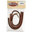 Premium Weaver Leather 3/4" replacement water loops and tie laces in rich chestnut brown. Crafted from high-quality genuine leather, these durable laces are essential horse tack repair parts for western bridles and saddles. Perfect for securing bit ends or replacing worn rein ties. A must-have for equestrian gear maintenance, ensuring reliable performance and a classic western look for your horse's headstall and tack collection.