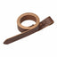 Weaver Leather Brown Latigo Cinch Strap for Western Saddles, 1-3/4" x 72". This high-quality brown leather strap features a smooth finish, tapered end for easy threading, and a built-in keeper for secure attachment. A durable and essential piece of equestrian equipment and horse tack, designed for strength and reliability during western riding and ranch work.