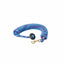 Weaver Leather 25-foot cotton lunge line for horse training, featuring a vibrant teal and purple braided pattern. This 3/4-inch wide rope includes a heavy-duty solid brass snap hook and a black rubber stopper for a secure grip. Ideal for equestrian lunging and ground work, this durable and stylish horse lead offers both functionality and flair for your horse gear collection.