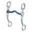 Professional Weaver Leather Low Port Curb Bit crafted from polished nickel-plated steel. Features a 4-1/2" wide mouthpiece with a low port and 6" shanks for balanced leverage. Ideal Western horse tack for training and daily riding, providing durable, shiny silver-toned hardware for a classic look in the ring or on the trail.
