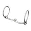 Weaver Leather Nickel Plated Jointed Snaffle Horse Bit featuring a polished, silver-tone finish. This essential piece of horse tack includes a 6-inch single-jointed mouthpiece and 3-inch loose rings designed for responsive control and comfort. Ideal for daily training and various equestrian disciplines, this durable snaffle bit offers a classic look and professional quality for any rider’s collection.