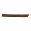 Durable brown nylon off billet by Weaver Leather, measuring 1-3/4" x 39". This western horse tack essential features five pre-punched adjustment holes and a burgundy latigo leather tie for secure fastening. Perfect for horse owners looking for reliable, high-quality saddle accessories for their riding equipment.