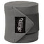 Weaver Leather Polo Leg Wraps in Steel gray. This premium horse leg wrap is crafted from 380g heavy-duty brushed pile fleece, offering exceptional support and protection during equestrian training. The wrap features a secure hook-and-loop closure with a black Weaver Leather brand label. Perfect for horse owners seeking durable, professional-grade leg protection in a stylish, neutral gray color. Dimensions: 4.5" x 9'.