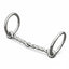 Weaver Leather Pony Bit featuring a 4-1/2 inch single twisted wire mouthpiece and 2-inch loose rings. This durable nickel-plated steel bit provides a polished silver look and enhanced control for training or pleasure riding. Essential horse tack for ponies, designed for clear communication and long-lasting performance in the show ring or on the trail.