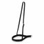 Weaver Leather Roper Noseband in black nylon, featuring a 1" wide noseband with a 1/4" thick black felt liner for horse comfort. The design includes a 5/8" adjustable crown strap with a silver-tone buckle and a sturdy metal D-ring for secure lead attachment. This durable and functional piece of horse tack is ideal for training, roping, or everyday equestrian use.