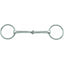 Weaver Leather Stainless Steel Draft Horse Snaffle Bit with a 6-inch single-jointed mouthpiece and 2.5-inch loose rings. This high-quality, durable equestrian tack is specifically sized for larger draft breeds, offering a sleek silver finish and smooth action. Perfect for daily riding or training, this rust-resistant horse bit is an essential piece of draft horse gear for any equestrian collection.