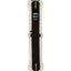Weaver Leather Synergy Airflex Straight Western Cinch with black webbing and 100% Merino wool fleece lining. Features include stainless steel Roll Snug buckles for easy tightening and center D-rings for attachments. This breathable equestrian girth uses AirFlex technology to prevent heat buildup and chafing, ensuring maximum comfort for your horse during western riding. Durable, high-quality saddle cinch ideal for performance or trail riding.