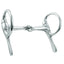 Weaver 5" Buggy Driving Bit in polished stainless steel. This single-jointed snaffle features classic half-cheek rings for excellent steering and control. A high-quality piece of horse tack essential for driving harnesses, buggies, and carriage work. Durable, professional-grade equestrian gear designed for both style and function.
