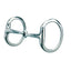 Weaver Equine 5-inch Eggbutt Snaffle Bit featuring a polished stainless steel finish and a single-jointed mouthpiece. This classic horse bit is designed with fixed oval rings to prevent pinching and provide stable, gentle communication. A versatile piece of equestrian tack perfect for English or Western riding, training, and everyday use. Durable, high-quality silver hardware for horse lovers and competitive riders.