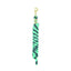 Weaver Equine Performance Lead Rope in vibrant neon green and charcoal grey. This durable horse lead rope features a thick, braided construction for a comfortable grip and a heavy-duty solid brass snap hook. Perfect for horse training and daily barn use, this high-quality equestrian accessory combines bold style with performance, featuring a signature Weaver branded brass ferrule.