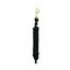 Weaver Equine Performance Lead Rope in classic black, featuring an 8-foot soft comfort grip braided design. This durable horse lead rope includes a high-quality brass quick halter attachment bolt snap, perfect for daily equestrian use, training, and horse handling.