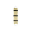 Weaver Equine Rayon 17 Strand Horse Cinch in Tan and Black. This western saddle cinch girth features a non-slip design with durable woven strands and stainless steel flat buckles for a secure, comfortable fit. Ideal for western horse riding, trail riding, and ranch work, this 17-strand rayon girth is an essential piece of horse tack for any equestrian looking for reliability and style.
