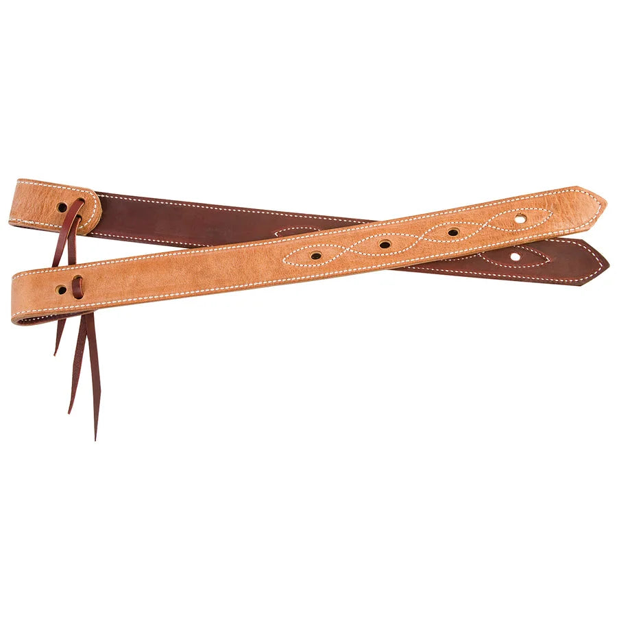 Weaver Leather 1 3/4" Western Saddle Replacement Billets Only - Russet Brown