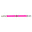 Weaver Leather 28-inch Nylon Trailer Tie in vibrant pink featuring a quick-release panic snap for horse safety and a heavy-duty swivel bolt snap. Designed for secure use in horse trailers or stalls, this durable equestrian accessory combines reliability with high-visibility style. Perfect for horse owners looking for functional and colorful trailer gear.