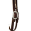 Weaver Leather 3/4" Plain Browband Headstall - Stainless Steel Hardware