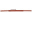 Weaver Leather 3-Ply Complete Back Cinch - Heavy Duty Leather Rear Girth with Connector Strap