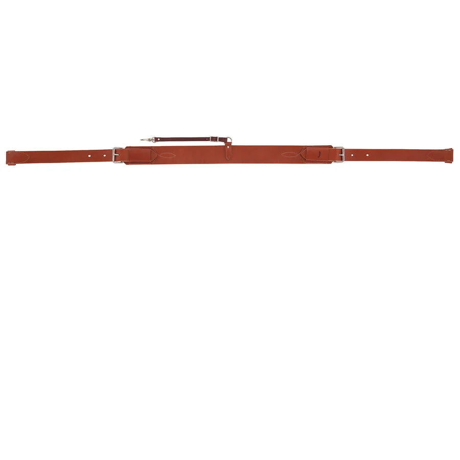 Weaver Leather 3-Ply Complete Back Cinch - Heavy Duty Leather Rear Girth with Connector Strap
