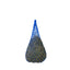 Weaver Leather 36" royal blue slow feed hay net filled with hay. This durable poly rope mesh bag features small openings designed to reduce waste and improve equine digestion by encouraging horses to eat at a natural, slower pace. Ideal for use in horse stalls, trailers, or during travel to keep forage clean and off the ground.