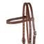 Weaver Leather 5/8" Oiled Hermann Oak Harness Leather Trainer Headstall