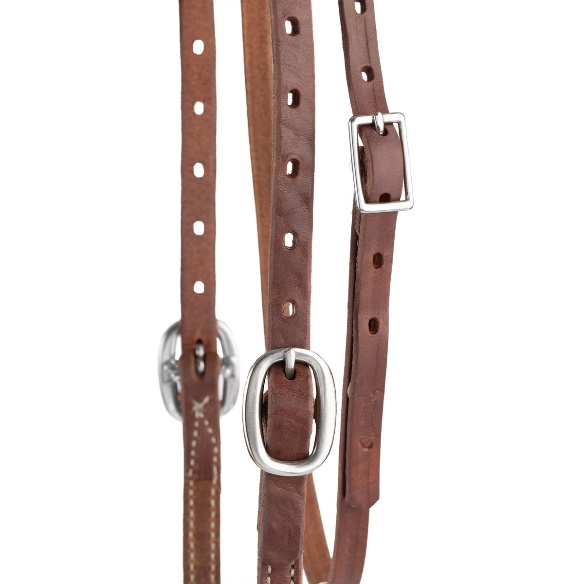 Weaver Leather 5/8" Oiled Hermann Oak Harness Leather Trainer Headstall