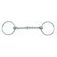 Weaver Leather 6" stainless steel loose ring snaffle bit with a single-jointed twisted wire mouthpiece. This durable, silver-toned horse bit provides refined control and communication, making it a versatile piece of equestrian tack for various riding styles. High-quality rust-resistant construction ensures longevity for training and everyday use. Ideal for riders searching for a professional-grade twisted wire bit.