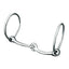 Weaver Leather 7" nickel-plated jointed team bit with a high-shine silver finish. This durable horse bit features a single-jointed mouthpiece and large loose rings, perfect for draft horses and carriage driving. Reliable and polished equestrian tack designed for team harnesses and professional use.