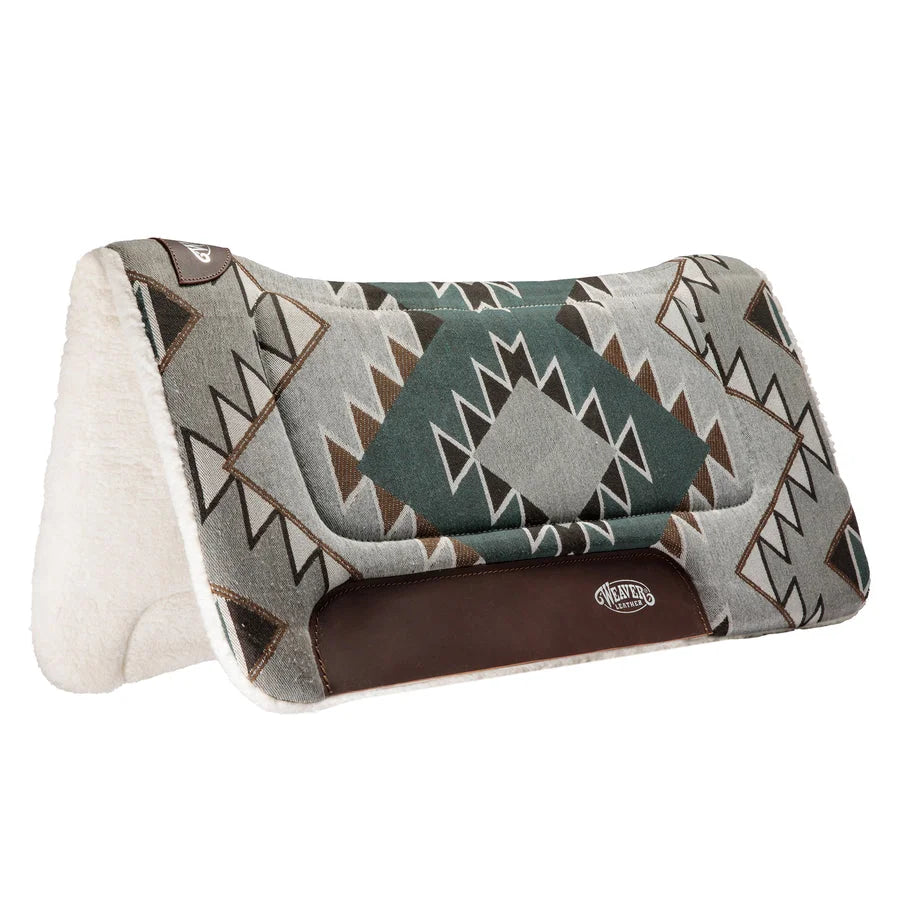 Weaver Leather All Purpose Contoured Fleece Saddle Pad - AP English Horse Saddle Pad
