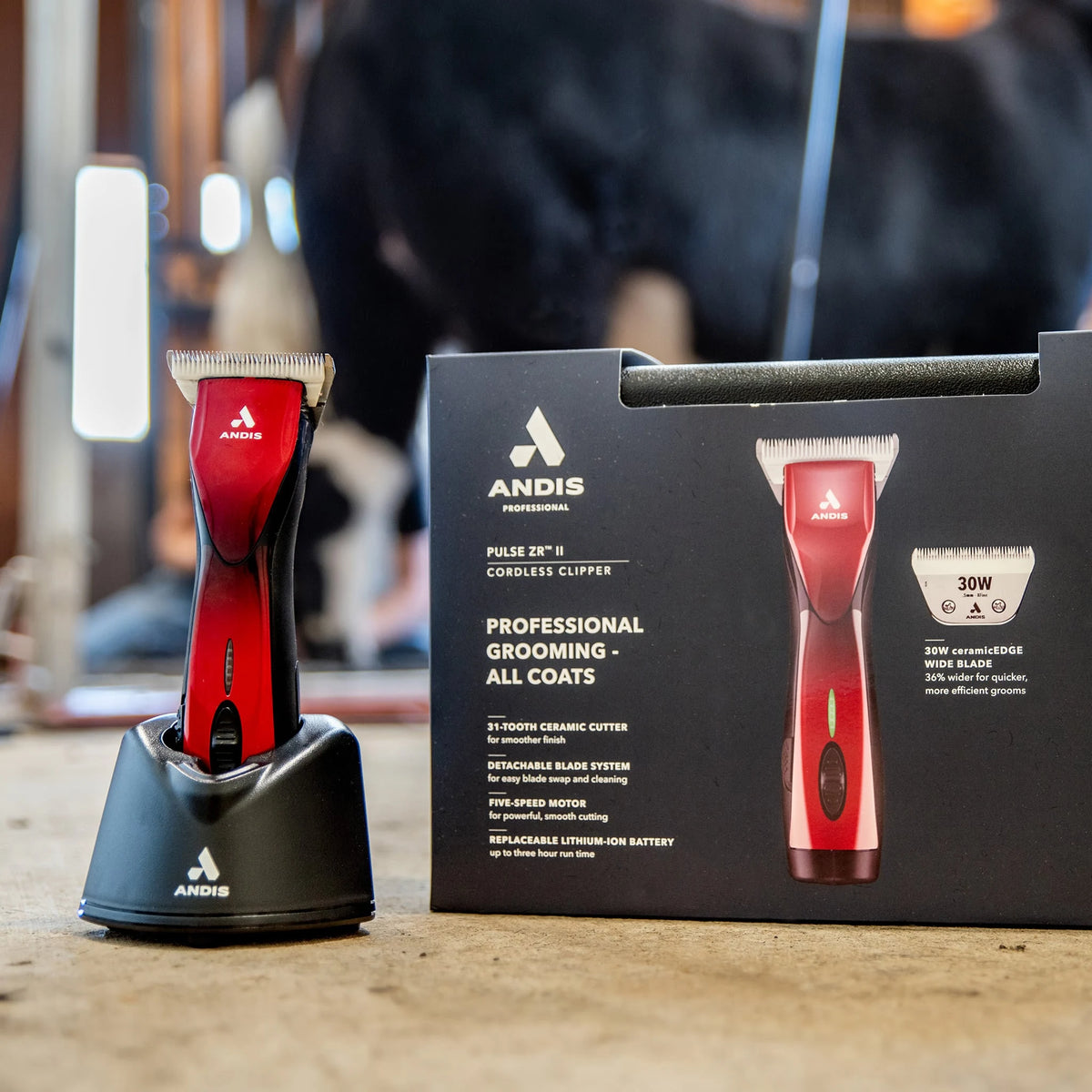 Weaver Leather Andis® Pulse ZR™ II Wide Blade Cordless Clipper
