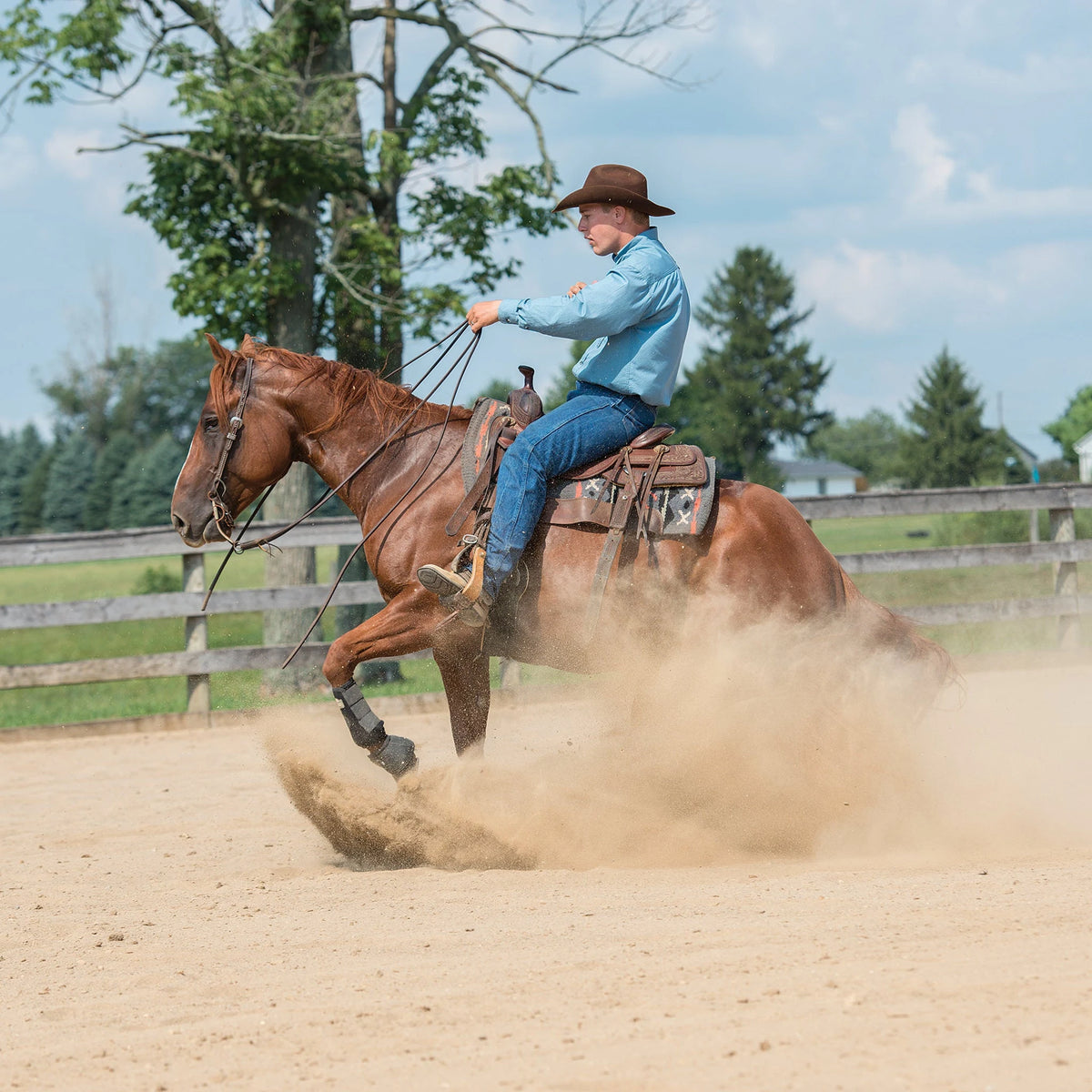Weaver Leather Austin Flat Sliding Ear Headstall