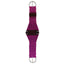 Weaver Leather Bamboo Ecoluxe Roper Cinch featuring a vibrant magenta and charcoal grey woven pattern. Designed for horse comfort, this eco-friendly cinch is crafted from breathable, moisture-wicking bamboo. The wide roper style distributes pressure evenly, while heavy-duty stainless steel buckles and center D-rings ensure a secure fit. A stylish and sustainable choice for western riders looking for high-quality, performance horse tack.