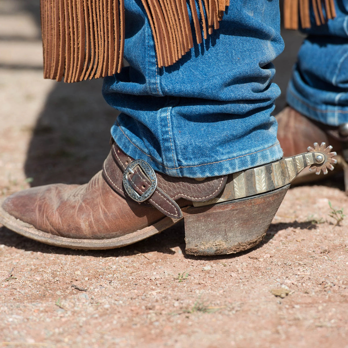 Weaver Leather Basin Cowboy Spur Straps, Cowboy