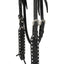 Weaver Leather Black Leather Floral Buckstitch Headstall