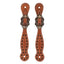 Weaver Leather Buckstitch Spur Strap, Hermann Oak® Russet, Dawn Collection