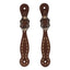 Weaver Leather Buckstitch Spur Straps, Oiled Hermann Oak®, Dusk Collection