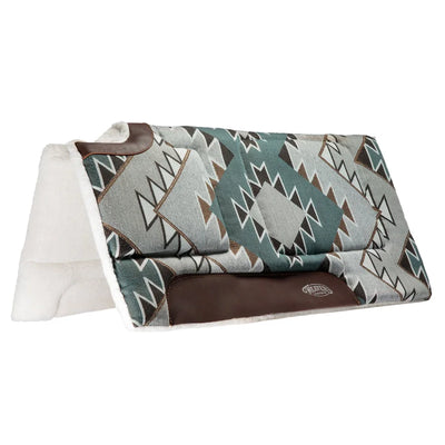 Weaver Leather Built-Up Fleece Western Saddle Pad for High Withers - 32" x 32"