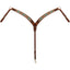 Weaver Leather Contoured Breast Collar - Premium Western Leather Horse Size Ergonomic Fit