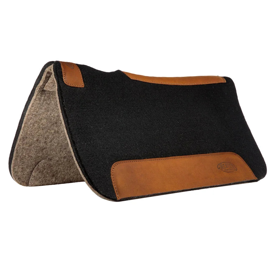 Weaver Leather Contoured Felt Pony Saddle Pad - 25" x 26" Durable Western Pad